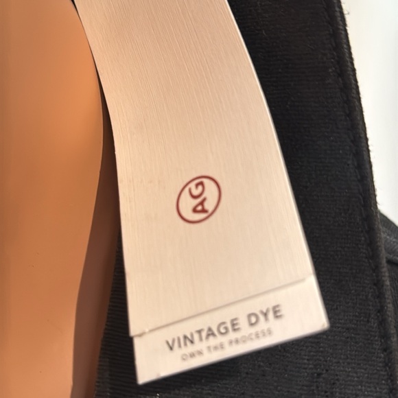 AG Adriano Goldschmied black denim jacket Robyn vintage medium NWT - Picture 4 of 12